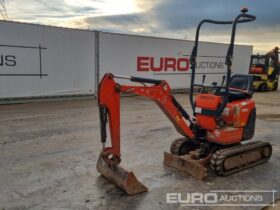 2016 Kubota U10-3 Mini Excavators For Auction: Leeds -27th, 28th, 29th, 30th November 24 @ 8:00am