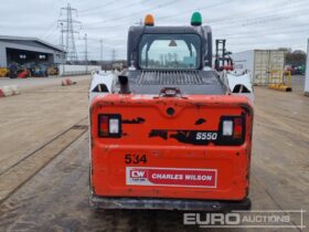 2018 Bobcat S550 Skidsteer Loaders For Auction: Leeds -27th, 28th, 29th, 30th November 24 @ 8:00am full