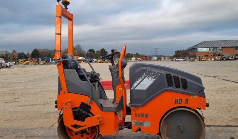 2016 Hamm HD8VV Rollers For Auction: Leeds -27th, 28th, 29th, 30th November 24 @ 8:00am full