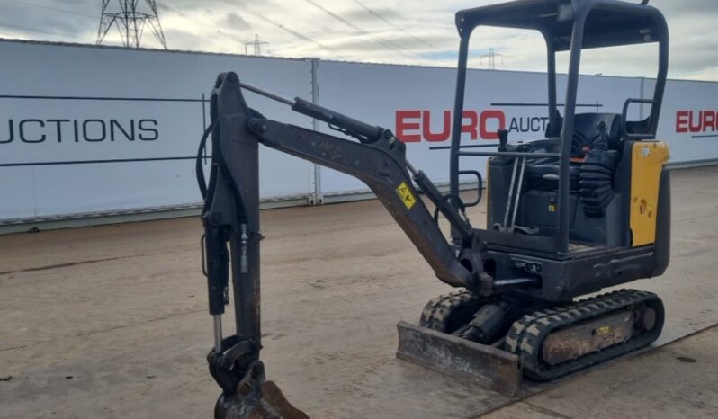 2016 Volvo EC15D Mini Excavators For Auction: Leeds -27th, 28th, 29th, 30th November 24 @ 8:00am