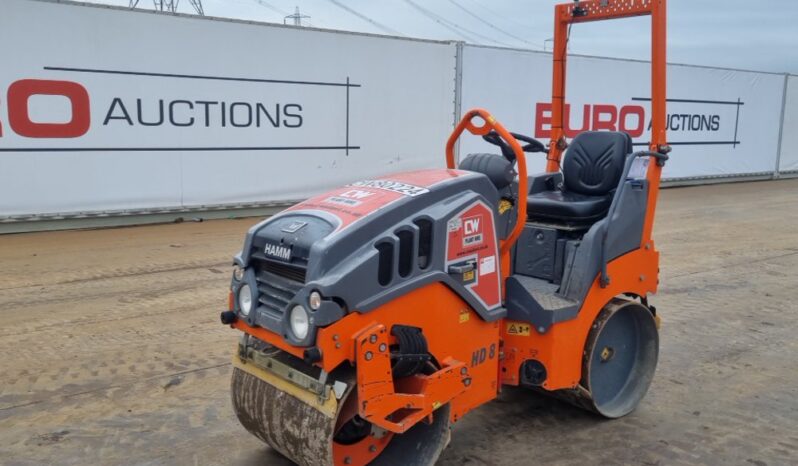 2018 Hamm HD8VV Rollers For Auction: Leeds -27th, 28th, 29th, 30th November 24 @ 8:00am