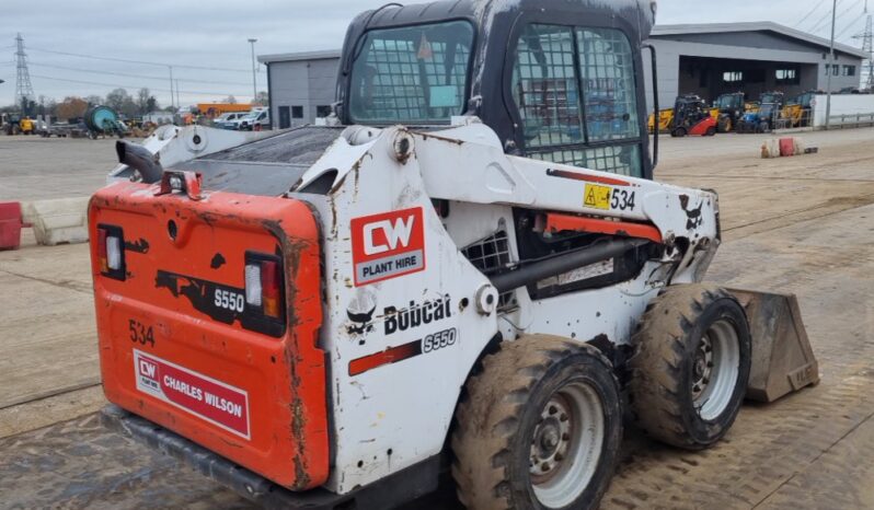 2018 Bobcat S550 Skidsteer Loaders For Auction: Leeds -27th, 28th, 29th, 30th November 24 @ 8:00am full