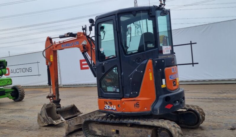 2021 Hitachi ZX33U-6 CLR Mini Excavators For Auction: Leeds -27th, 28th, 29th, 30th November 24 @ 8:00am full