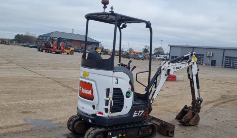 2020 Bobcat E17Z Mini Excavators For Auction: Leeds -27th, 28th, 29th, 30th November 24 @ 8:00am full