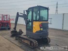 2018 Volvo EC27D Mini Excavators For Auction: Leeds -27th, 28th, 29th, 30th November 24 @ 8:00am full