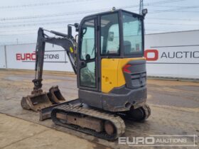 2018 Volvo EC27D Mini Excavators For Auction: Leeds -27th, 28th, 29th, 30th November 24 @ 8:00am full