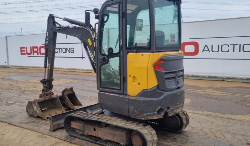 2018 Volvo EC27D Mini Excavators For Auction: Leeds -27th, 28th, 29th, 30th November 24 @ 8:00am full