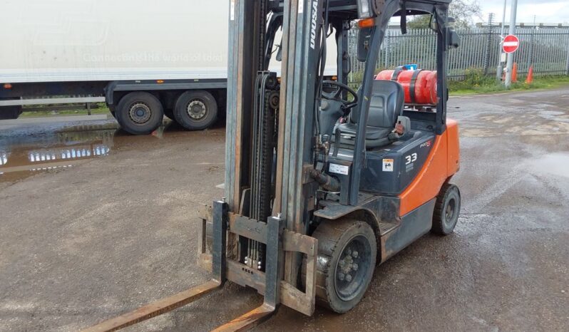 2014 DOOSAN G33P-5 FORKLIFT For Auction on 2024-12-10 For Auction on 2024-12-10