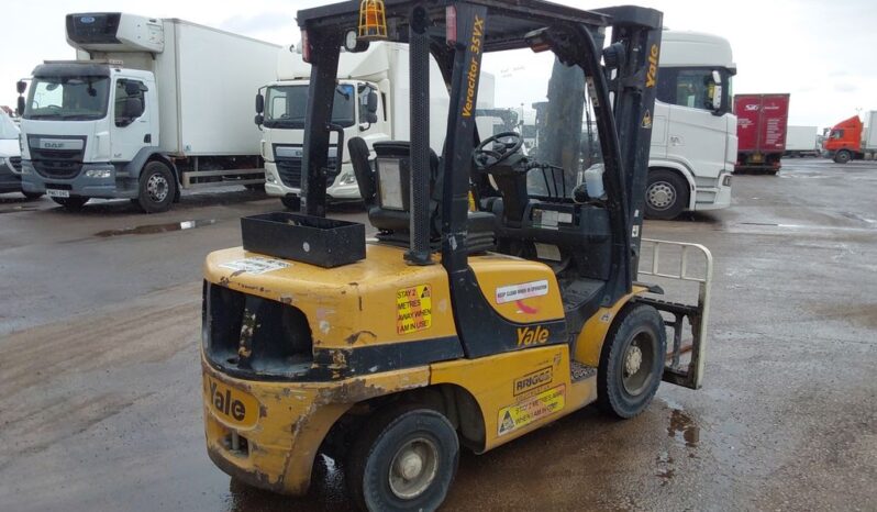 2014 YALE GDP35VX E2345 FORKLIFT For Auction on 2024-12-10 For Auction on 2024-12-10 full