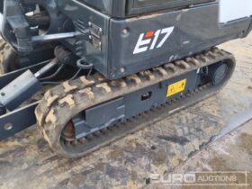 2019 Bobcat E17 Mini Excavators For Auction: Leeds -27th, 28th, 29th, 30th November 24 @ 8:00am full