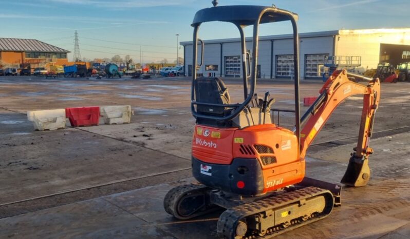 2016 Kubota U17-3A Mini Excavators For Auction: Leeds -27th, 28th, 29th, 30th November 24 @ 8:00am full