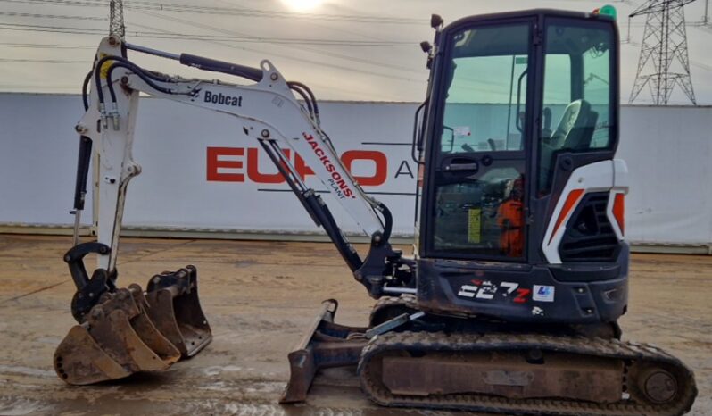 2019 Bobcat E27Z Mini Excavators For Auction: Leeds -27th, 28th, 29th, 30th November 24 @ 8:00am full