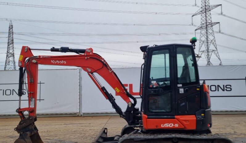 2022 Kubota U50-5 Mini Excavators For Auction: Leeds -27th, 28th, 29th, 30th November 24 @ 8:00am full