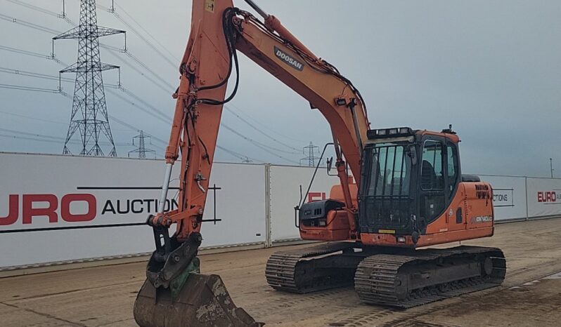 2012 Doosan DX140LC 10 Ton+ Excavators For Auction: Leeds -27th, 28th, 29th, 30th November 24 @ 8:00am