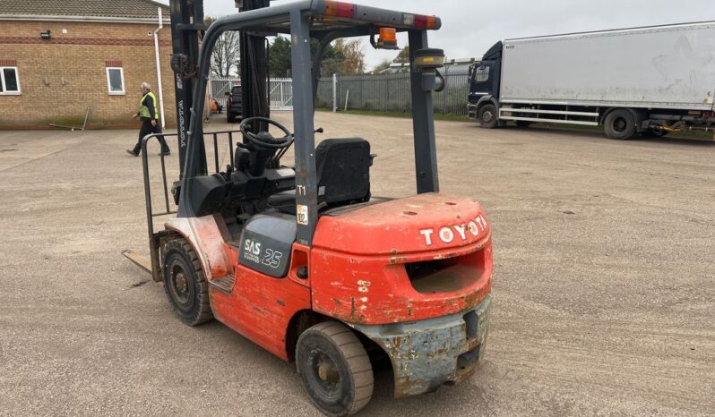 2024 TOYOTA 62-7FDF25 FORKLIFT For Auction on 2024-12-10 For Auction on 2024-12-10 full