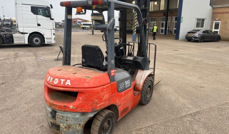 2024 TOYOTA 62-7FDF25 FORKLIFT For Auction on 2024-12-10 For Auction on 2024-12-10 full