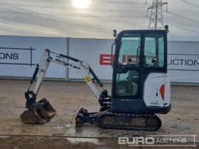 2019 Bobcat E17 Mini Excavators For Auction: Leeds -27th, 28th, 29th, 30th November 24 @ 8:00am full