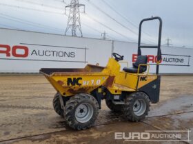 2019 NC HT1.0 Site Dumpers For Auction: Leeds -27th, 28th, 29th, 30th November 24 @ 8:00am