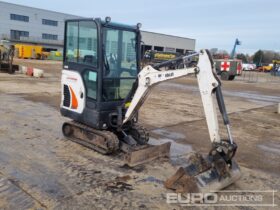 2019 Bobcat E17 Mini Excavators For Auction: Leeds -27th, 28th, 29th, 30th November 24 @ 8:00am full