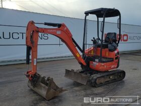 2017 Kubota U17-3A Mini Excavators For Auction: Leeds -27th, 28th, 29th, 30th November 24 @ 8:00am