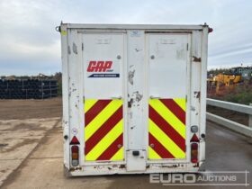 Ajc trailers Single Axle Groundhog Welfare Unit, 3.75kVA, Canteen, Generator, Toilet, Drying Room Containers For Auction: Leeds -27th, 28th, 29th, 30th November 24 @ 8:00am full