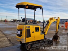 2021 JCB 16C-1 Mini Excavators For Auction: Leeds -27th, 28th, 29th, 30th November 24 @ 8:00am full