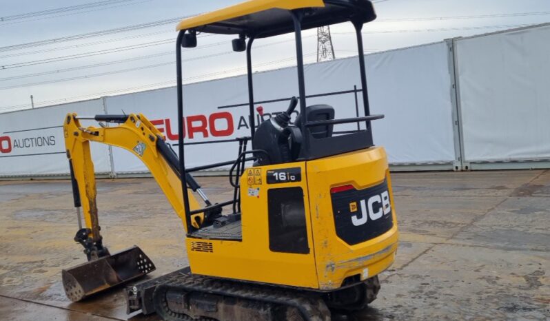 2021 JCB 16C-1 Mini Excavators For Auction: Leeds -27th, 28th, 29th, 30th November 24 @ 8:00am full