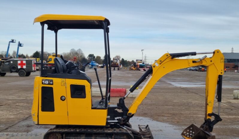 2021 JCB 16C-1 Mini Excavators For Auction: Leeds -27th, 28th, 29th, 30th November 24 @ 8:00am full