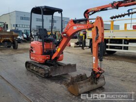 2017 Kubota U17-3A Mini Excavators For Auction: Leeds -27th, 28th, 29th, 30th November 24 @ 8:00am full