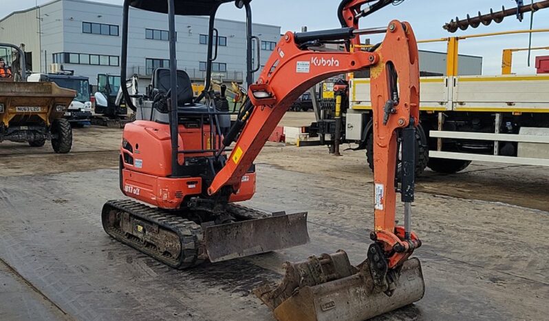 2017 Kubota U17-3A Mini Excavators For Auction: Leeds -27th, 28th, 29th, 30th November 24 @ 8:00am full