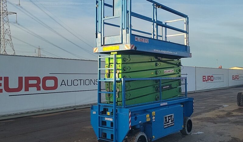 2019 Holland Lift HL-220 E12 Manlifts For Auction: Leeds -27th, 28th, 29th, 30th November 24 @ 8:00am