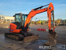 2018 Kubota U48-4 Mini Excavators For Auction: Leeds -27th, 28th, 29th, 30th November 24 @ 8:00am full