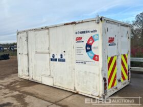 Ajc trailers Single Axle Groundhog Welfare Unit, 3.75kVA, Canteen, Generator, Toilet, Drying Room Containers For Auction: Leeds -27th, 28th, 29th, 30th November 24 @ 8:00am full