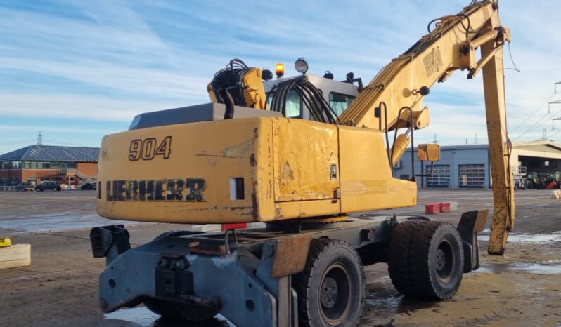 Liebherr A904 Wheeled Excavators For Auction: Leeds -27th, 28th, 29th, 30th November 24 @ 8:00am full