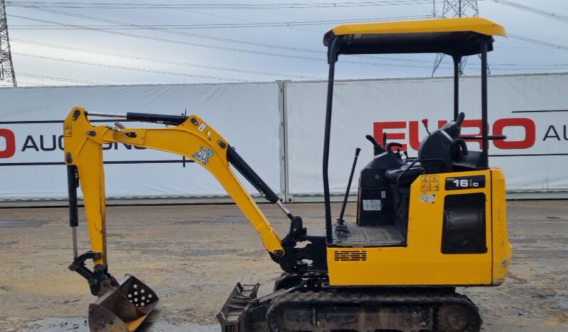 2021 JCB 16C-1 Mini Excavators For Auction: Leeds -27th, 28th, 29th, 30th November 24 @ 8:00am full