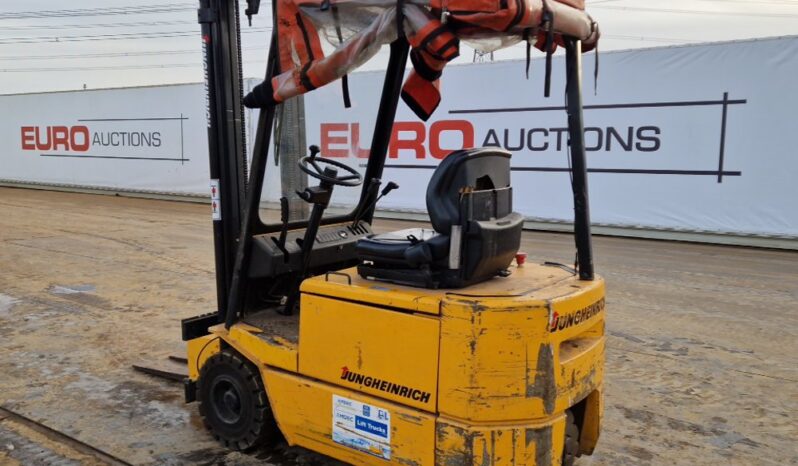 Jungheinrich CB1500 Forklifts For Auction: Leeds -27th, 28th, 29th, 30th November 24 @ 8:00am full