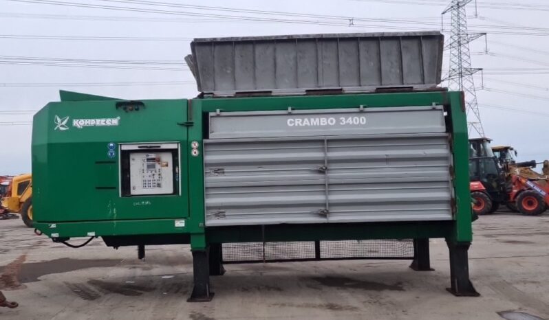 Komptech Crambo Shredders For Auction: Leeds -27th, 28th, 29th, 30th November 24 @ 8:00am full