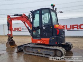 2022 Kubota U50-5 Mini Excavators For Auction: Leeds -27th, 28th, 29th, 30th November 24 @ 8:00am full