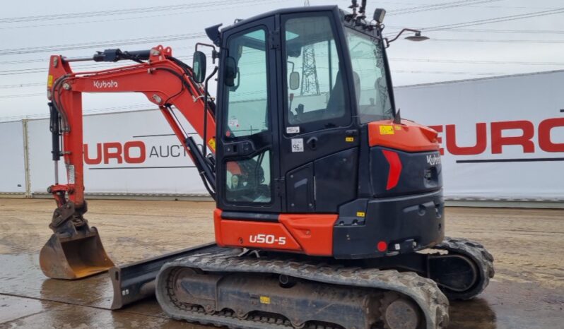 2022 Kubota U50-5 Mini Excavators For Auction: Leeds -27th, 28th, 29th, 30th November 24 @ 8:00am full