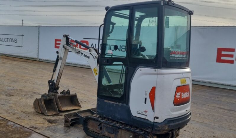 2019 Bobcat E17 Mini Excavators For Auction: Leeds -27th, 28th, 29th, 30th November 24 @ 8:00am full