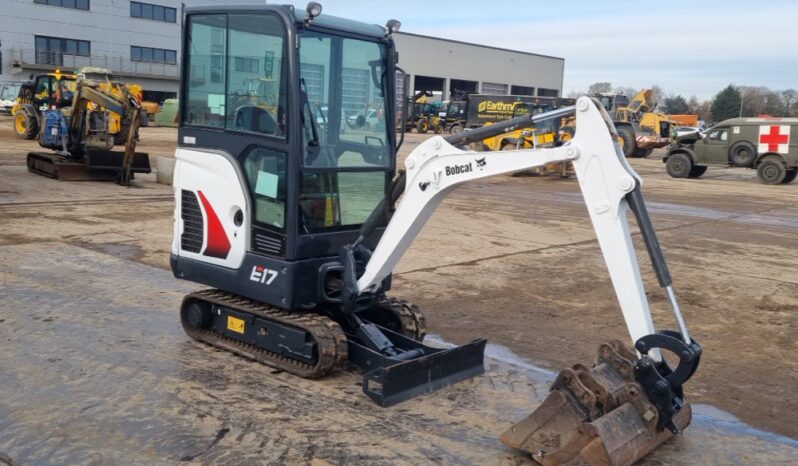 2019 Bobcat E17 Mini Excavators For Auction: Leeds -27th, 28th, 29th, 30th November 24 @ 8:00am full