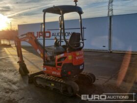 2016 Kubota U17-3A Mini Excavators For Auction: Leeds -27th, 28th, 29th, 30th November 24 @ 8:00am full