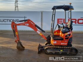 2016 Kubota U17-3A Mini Excavators For Auction: Leeds -27th, 28th, 29th, 30th November 24 @ 8:00am full