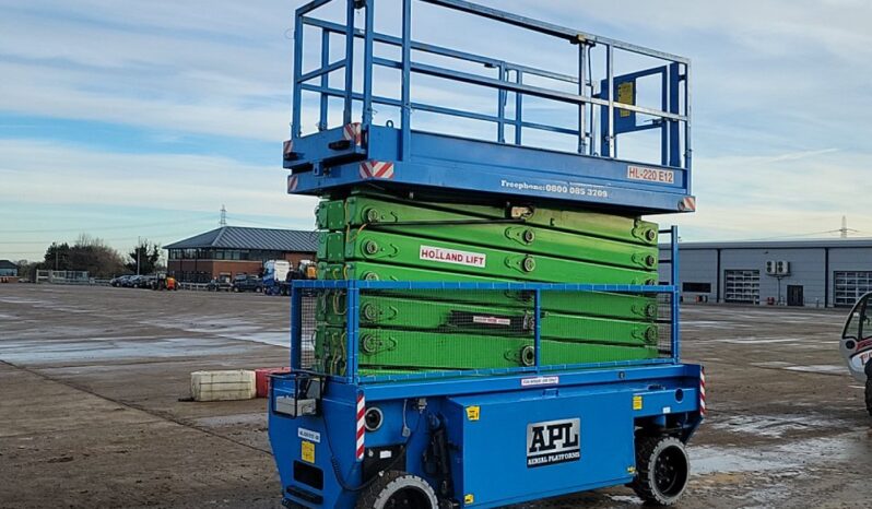 2019 Holland Lift HL-220 E12 Manlifts For Auction: Leeds -27th, 28th, 29th, 30th November 24 @ 8:00am full