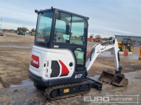 2019 Bobcat E17 Mini Excavators For Auction: Leeds -27th, 28th, 29th, 30th November 24 @ 8:00am full