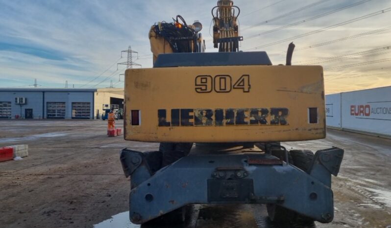 Liebherr A904 Wheeled Excavators For Auction: Leeds -27th, 28th, 29th, 30th November 24 @ 8:00am full