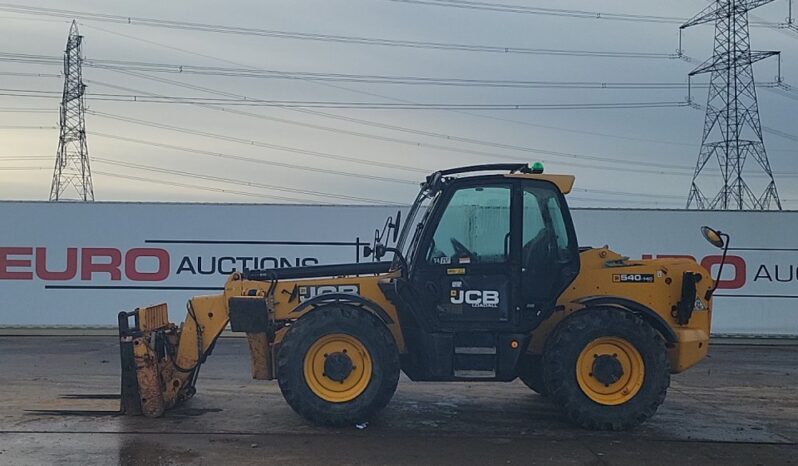 2018 JCB 540-140 Hi Viz Telehandlers For Auction: Leeds -27th, 28th, 29th, 30th November 24 @ 8:00am full