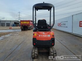 2017 Kubota U17-3A Mini Excavators For Auction: Leeds -27th, 28th, 29th, 30th November 24 @ 8:00am full