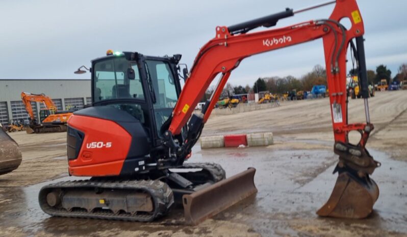 2022 Kubota U50-5 Mini Excavators For Auction: Leeds -27th, 28th, 29th, 30th November 24 @ 8:00am full