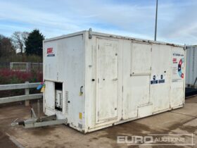 Ajc trailers Single Axle Groundhog Welfare Unit, 3.75kVA, Canteen, Generator, Toilet, Drying Room Containers For Auction: Leeds -27th, 28th, 29th, 30th November 24 @ 8:00am